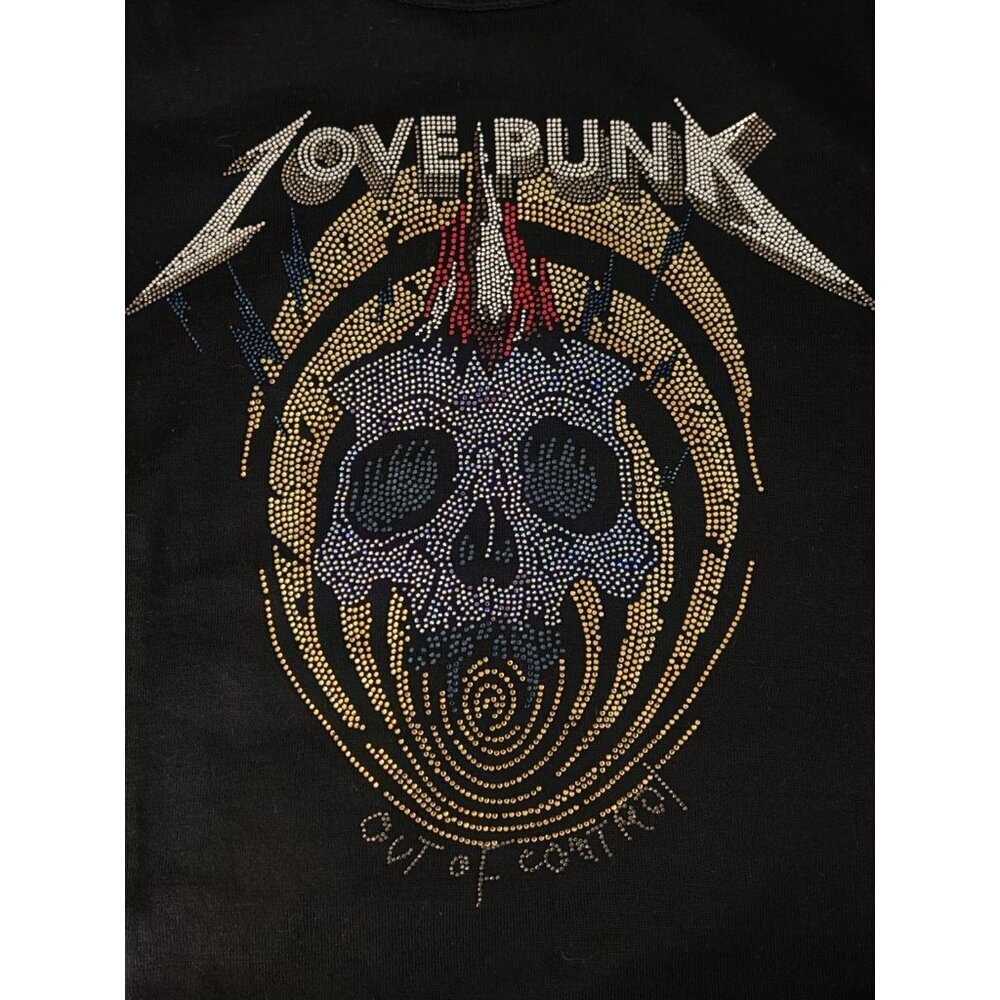 ZADIG & VOLTAIRE Merino Wool Rhinestone Lightweight Women’s Sweater Sz Medium - Picture 5 of 9